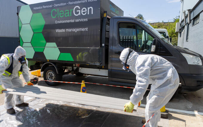 Asbestos removal